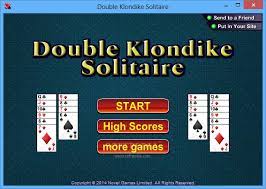 Double Klondike Solitaire